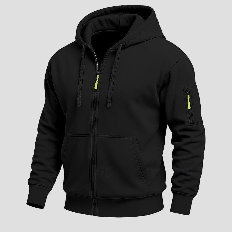 Tyler | Full Zip Fleece Hoodie