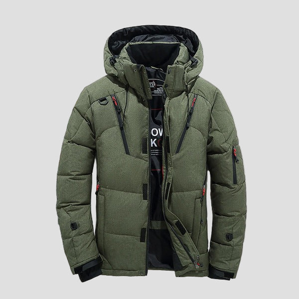 Dylan | Hooded Down Insulated Winter Jacket