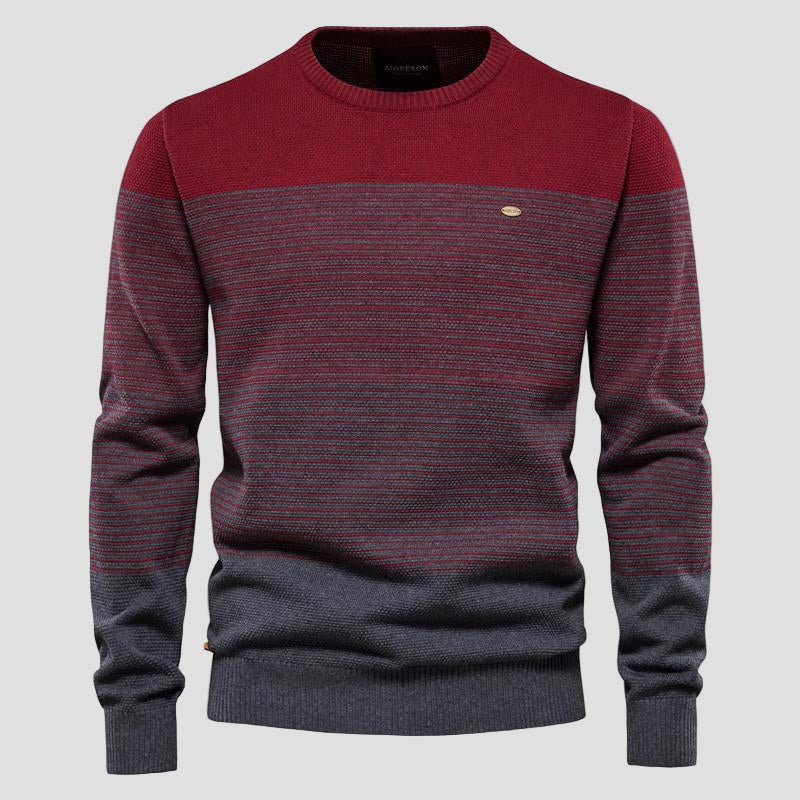 Noah | Men’s Vintage Striped Crewneck Sweater - Rob Stevenson