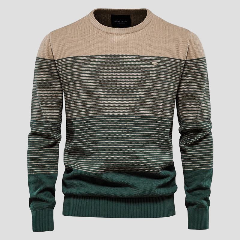 Noah | Men’s Vintage Striped Crewneck Sweater - Rob Stevenson