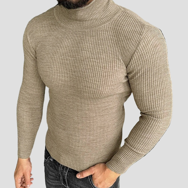 Ethan | Knitted Turtleneck Sweater