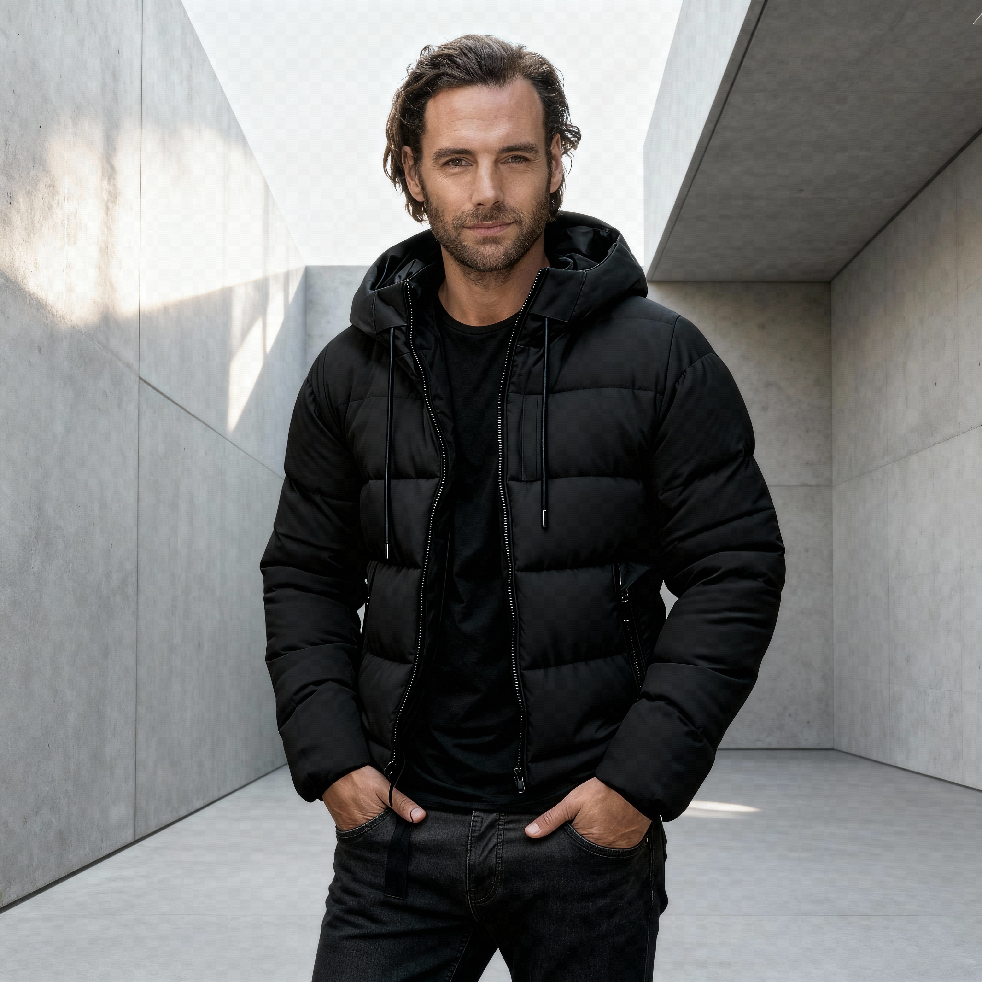 Lucas | Men's Winter Puffer Jacket - Rob Stevenson