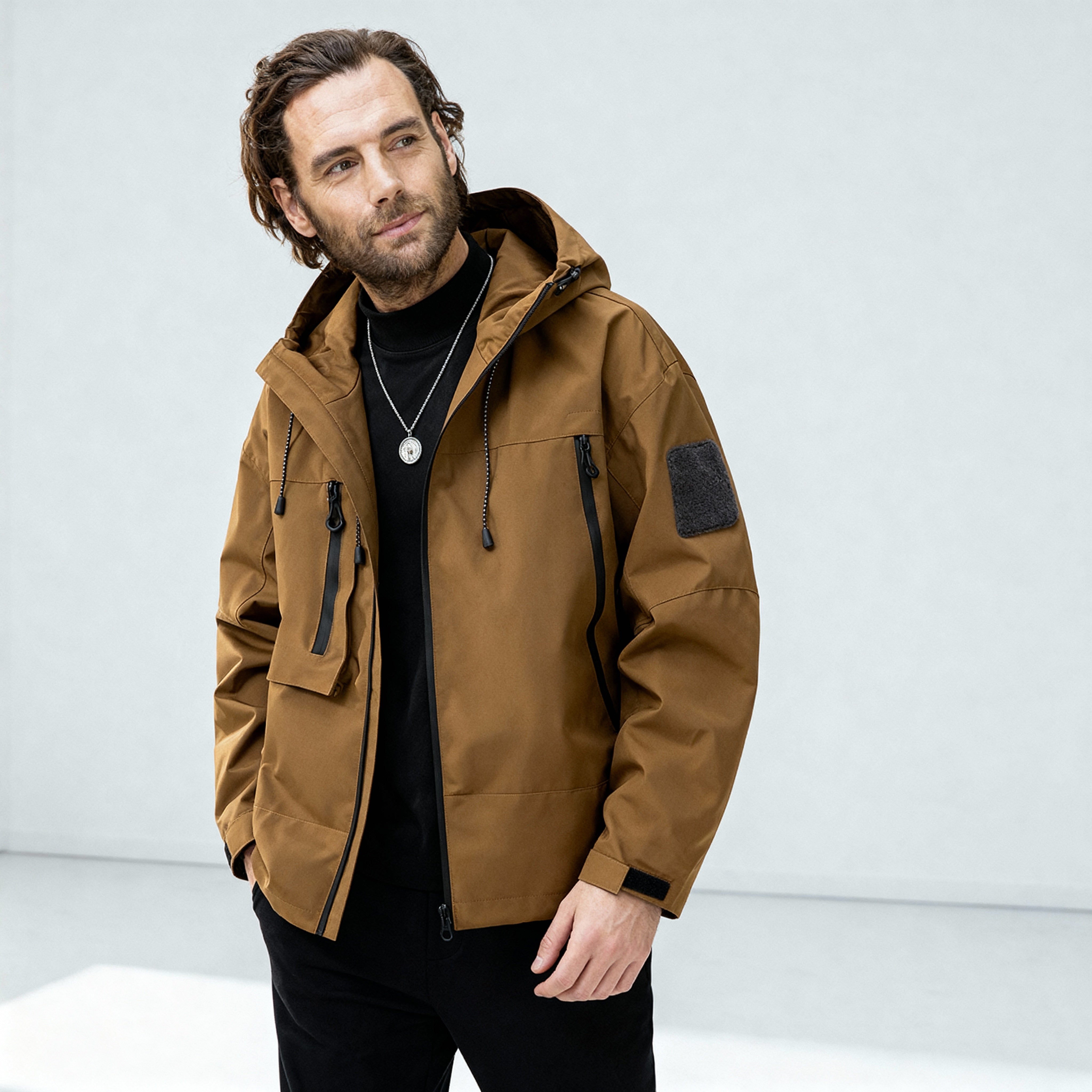 Aiden | Waterproof Hooded Structured Winter Jacket - Rob Stevenson