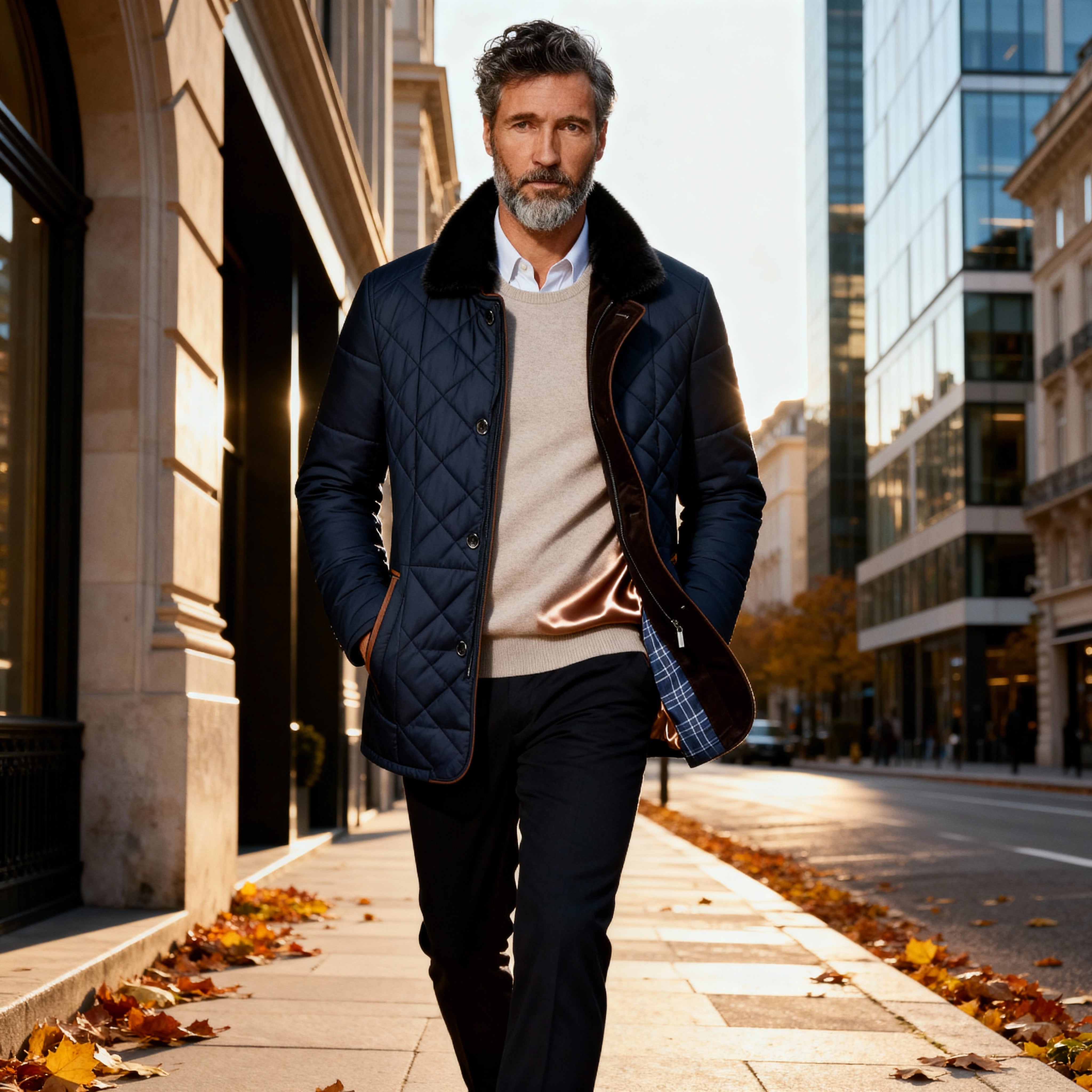 Ethan | Men’s Classic Quilted Jacket - Rob Stevenson