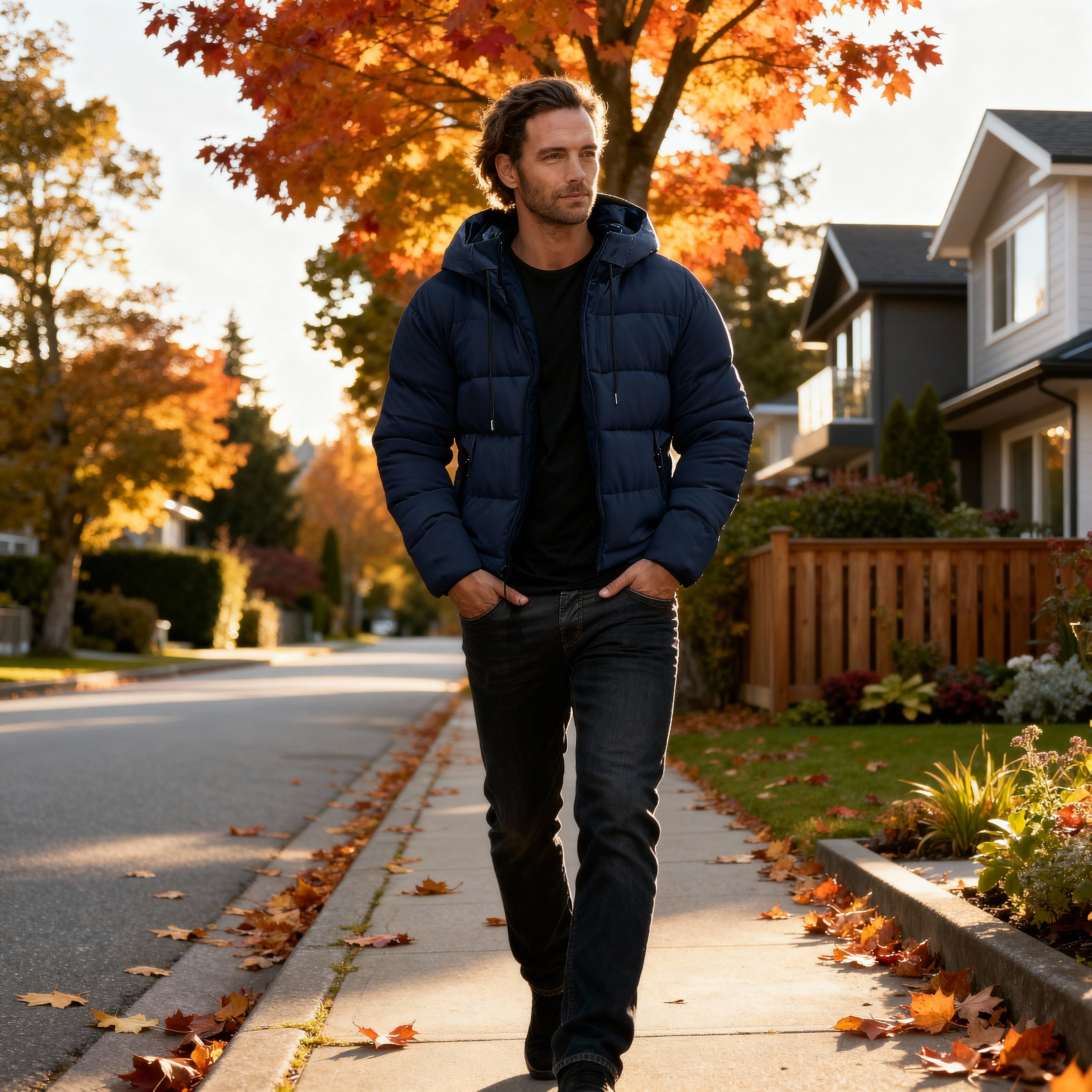 Lucas | Men's Winter Puffer Jacket - Rob Stevenson