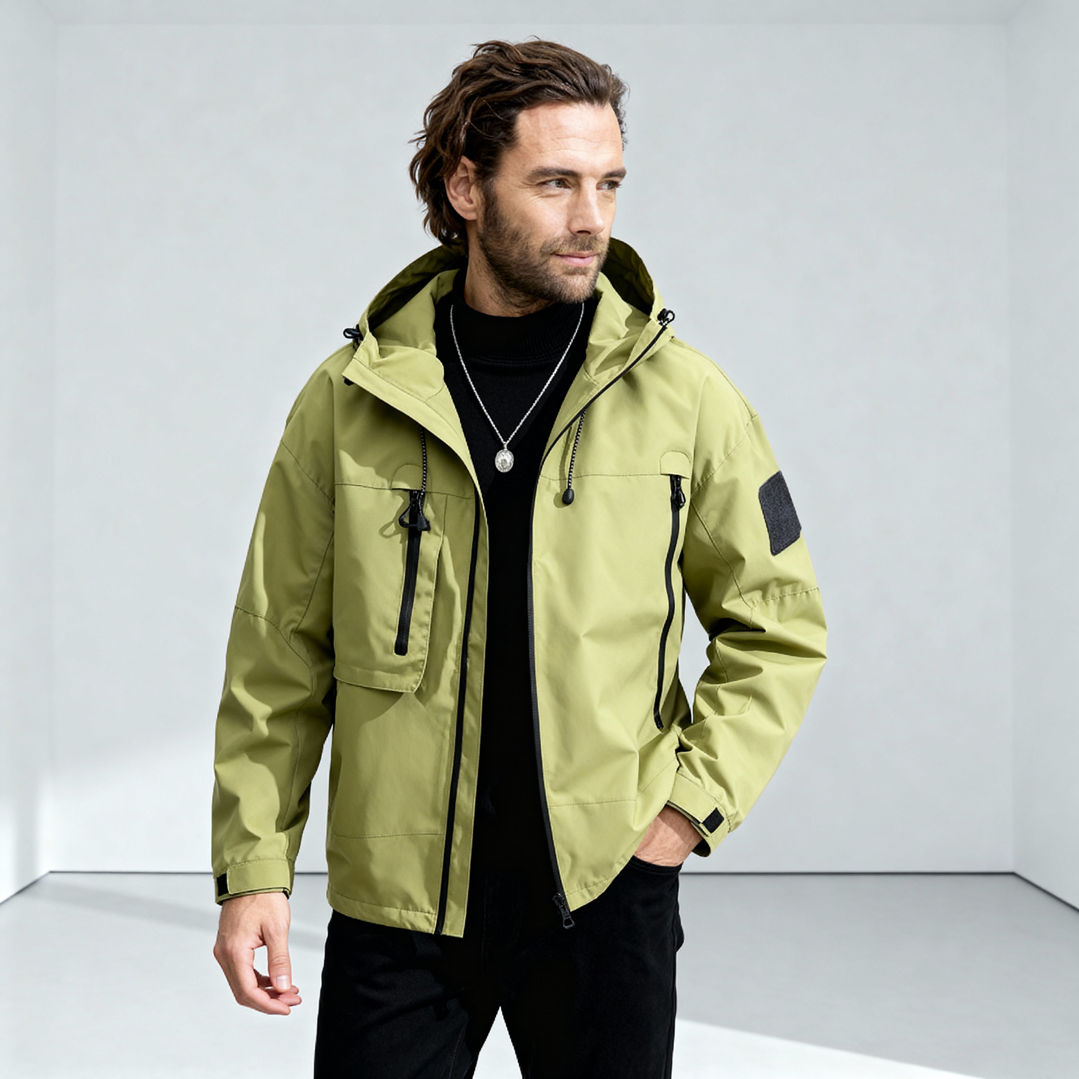 Aiden | Waterproof Hooded Structured Winter Jacket - Rob Stevenson