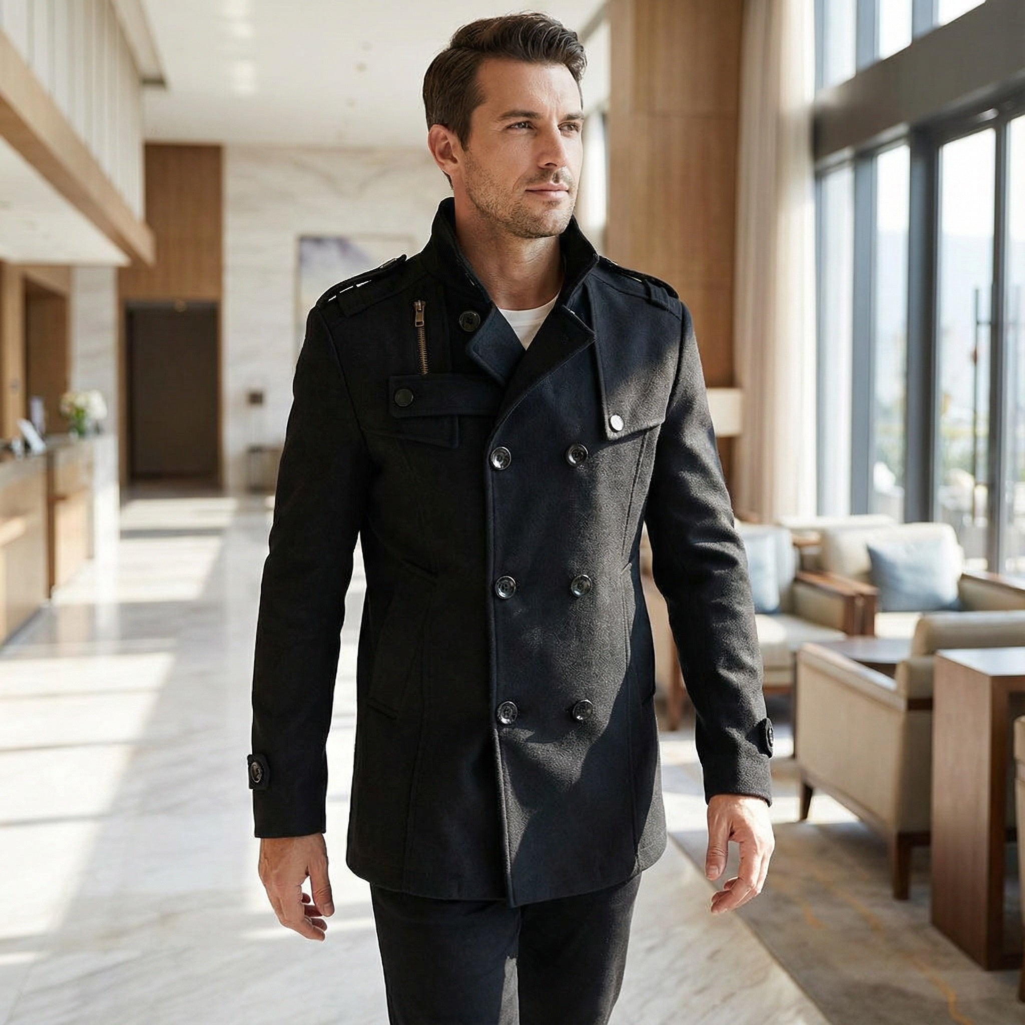 The Harrington Heritage Peacoat - Rob Stevenson