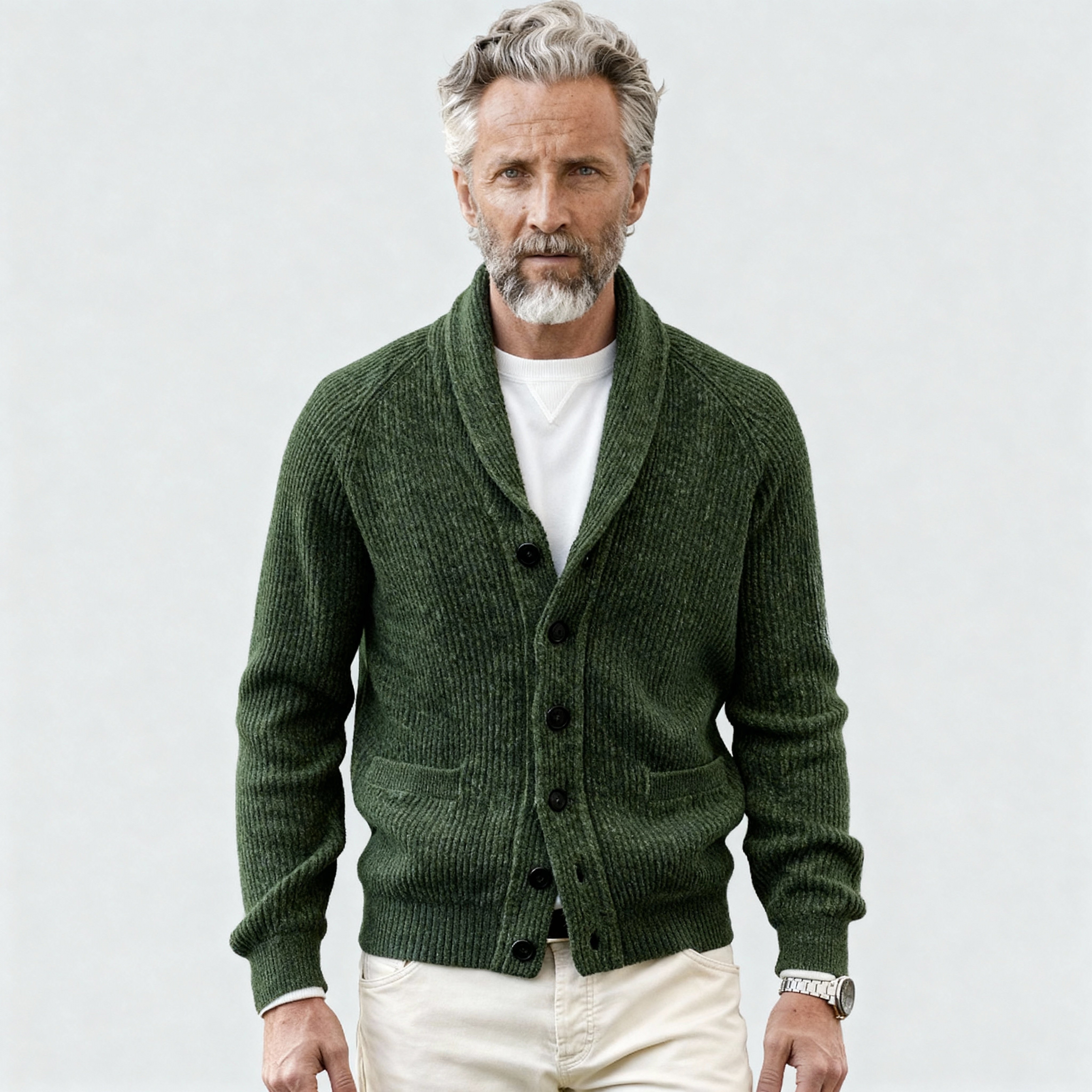 Henry | Wool Cardigan Sweater - Rob Stevenson