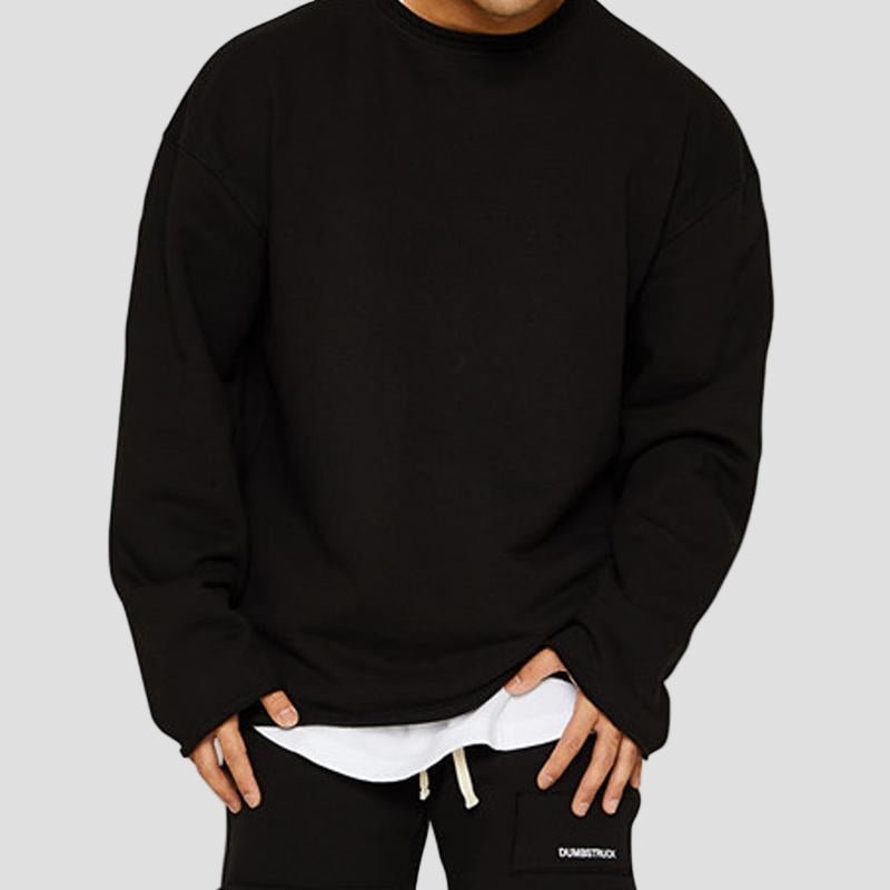 Cormac | Round Neck Loose Fit Casual Sweatshirt