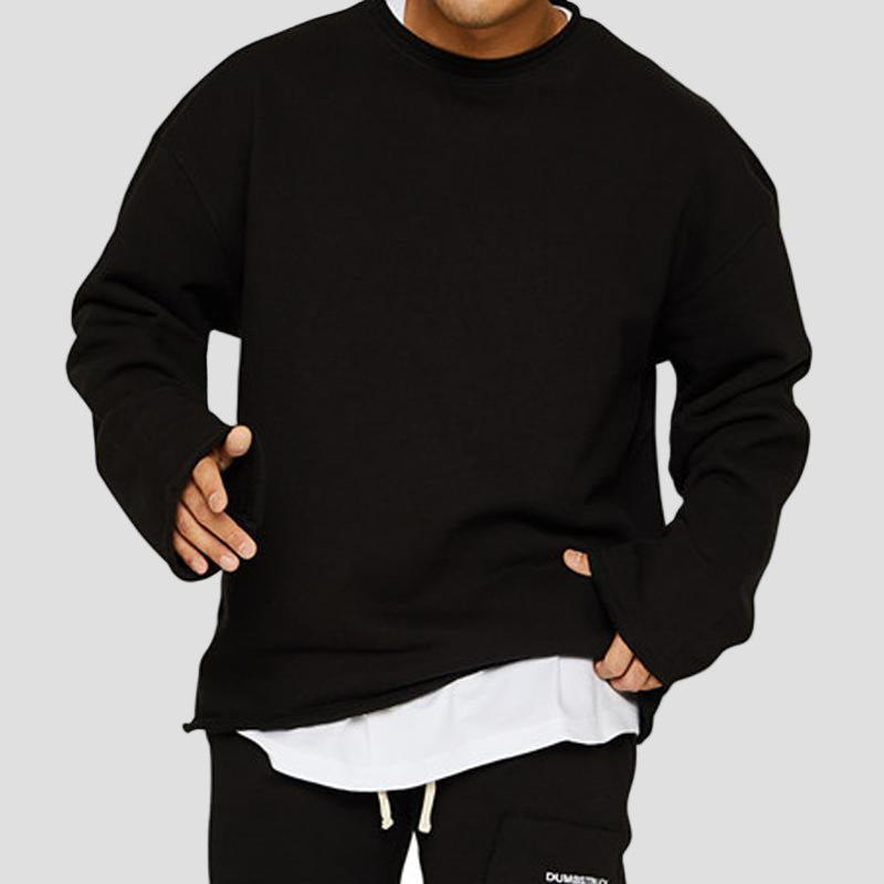 Cormac | Round Neck Loose Fit Casual Sweatshirt