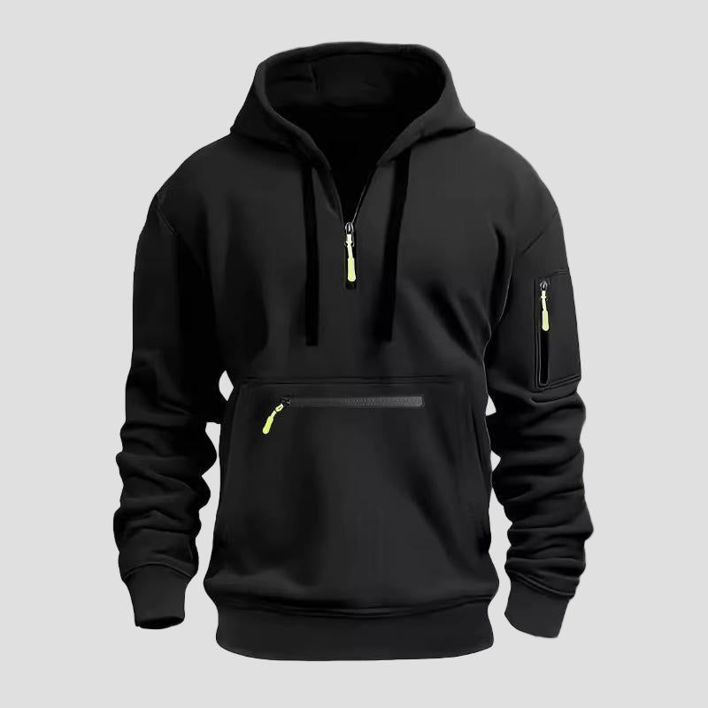 Emmett | Casual Multi-Pocket Loose Sports Hoodie