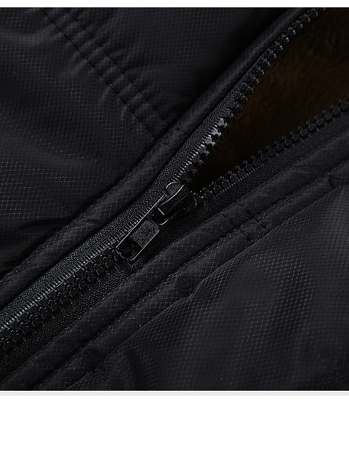 Caleb | Classic Black Padded Parka Jacket