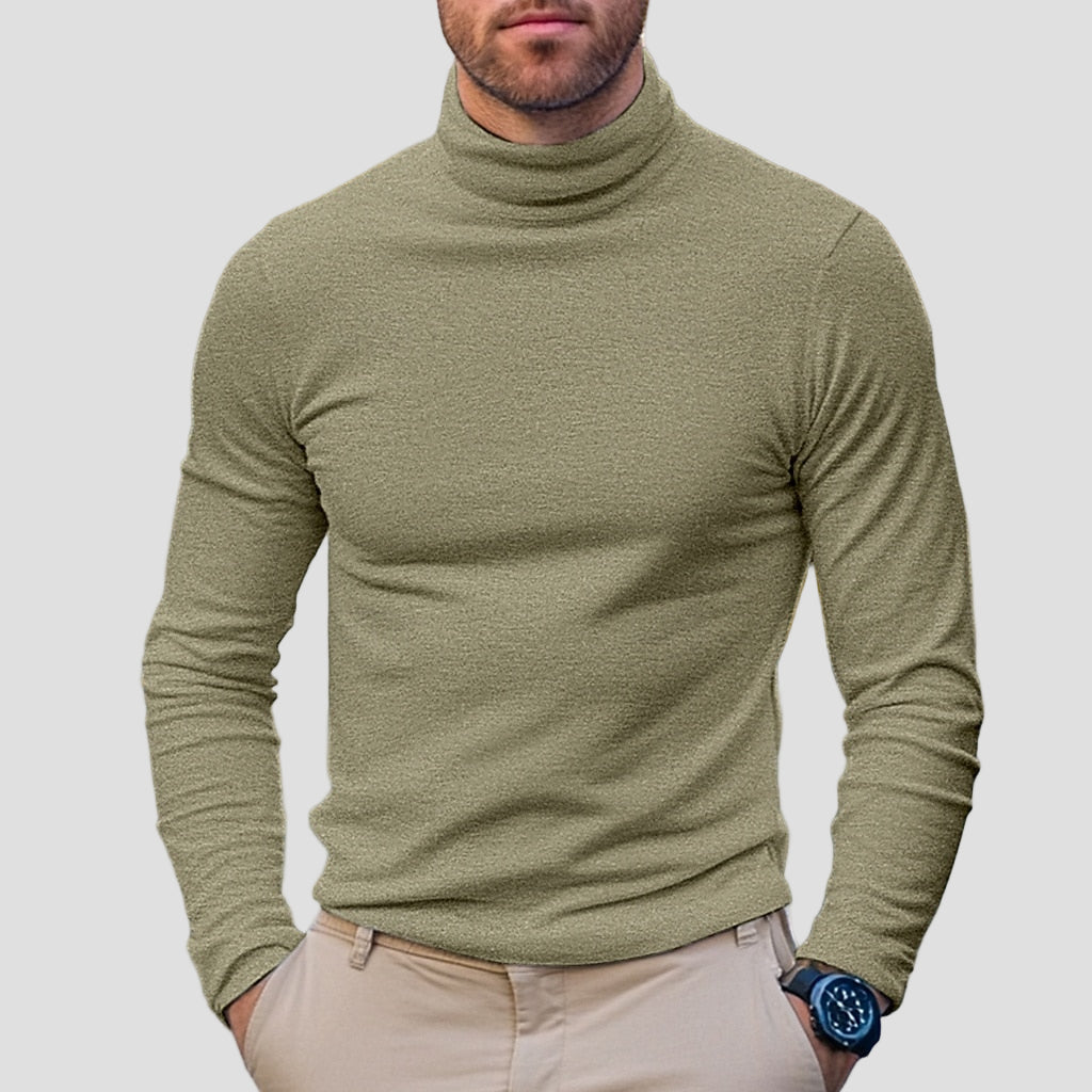 Noah | Cotton Turtleneck Sweater