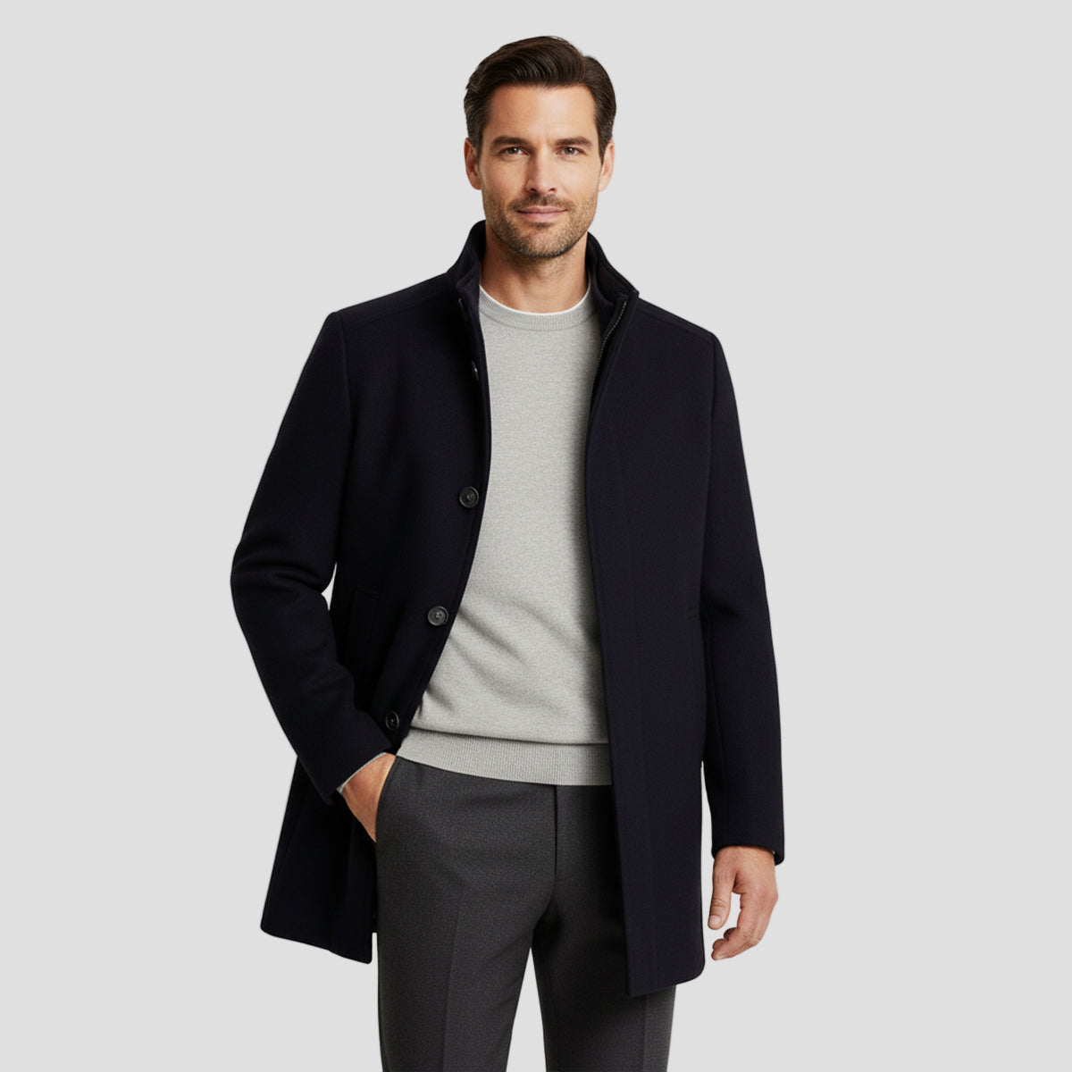 Mason | Classic Wool Overcoat