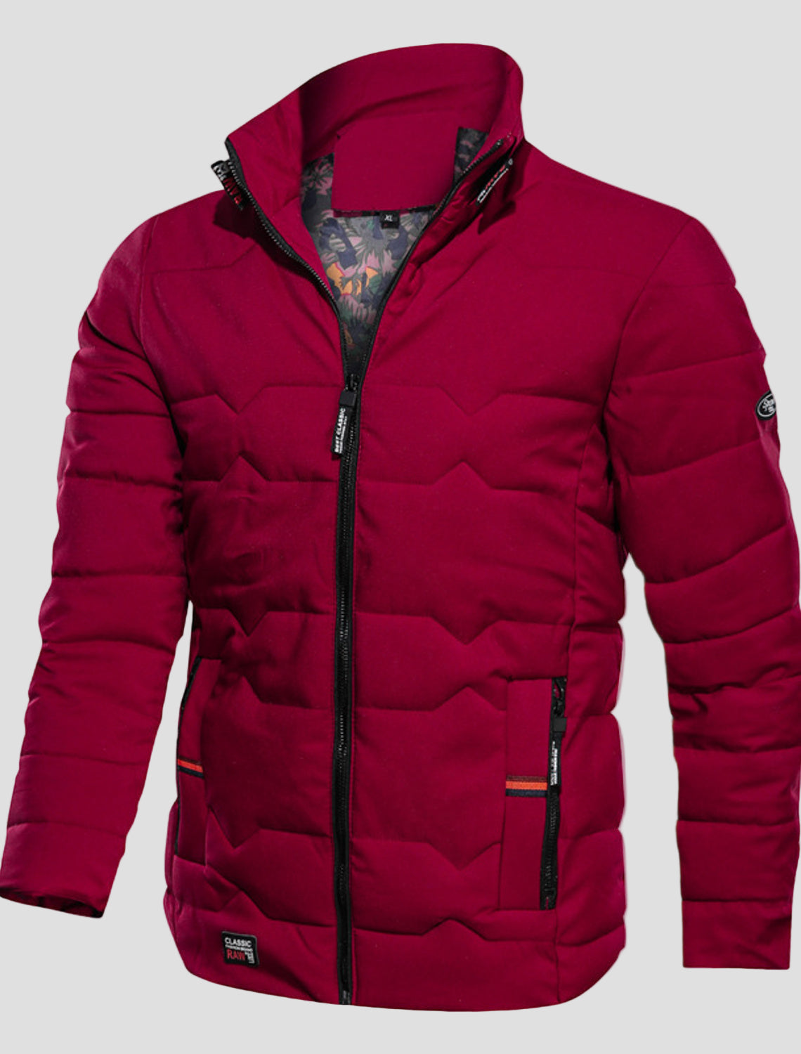 Noah | Zipper Pocket Puffer Jacket