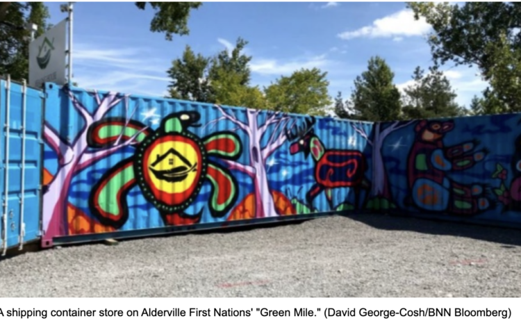  On ‘Green Mile,’ First Nations offer glimpse into pot’s retail future